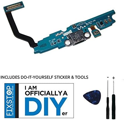 New Samsung Galaxy S5 Active Charging Charger Port Flex Cable Replacement Part with Tools Kit (Fits G870A) - FIXSTOP®