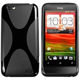 mumbi TPU Skin Case HTC One V Silikon Tasche H�lle - Silicon Protector Schutzh�lle schwarzvon "mumbi�"