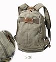 Greenland Sailcloth Rucksack Grau