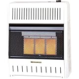 ProCom Vent-Free Dual Fuel Infrared Radiant Wall Heater - 3-Plaque, 18,000 BTU