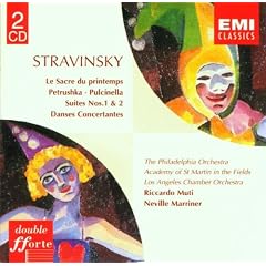 Rite of Spring/Pulcinella/Suite No.1 (Asmif, Marriner)