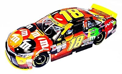 AUTOGRAPHED 2015 Kyle Busch #18 M&Ms Racing Team (Chase for the Sprint Cup Playoffs) HAPPY HALLOWEEN CAR Signed Lionel 1/24 NASCAR Collectible Diecast Car with COA (#513 of only 709 produced!)