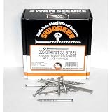 2 1 2 Finishing Screws, Stainless Steel,...