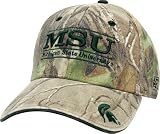 Michigan State Realtree Camo Stretch- Fit with Classic Bar Design Hat