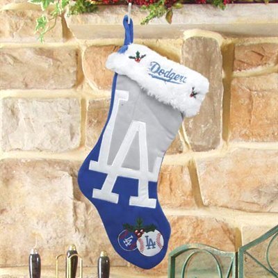 Los Angeles Dodgers 2011 Colorblock Plush Christmas Stocking