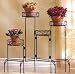 Outdoor Living : Metal 4 Tier Plant Stand Screen, Rack Shelf Holder