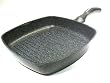 Ceramic Marble Coated Cast Aluminium Non Stick Square Grill Pan Skillet 28cm(11 inches)