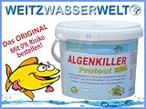 ALGENKILLER Protect - 1,5 kg Algen im Teich, Algenfrei- grünes Wasser, Algenmittel, Teichpflege, Algen-Pflege-Produkte