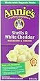 Annie's Shells & White Cheddar Macaroni & Cheese, 6 oz, 12 Pack