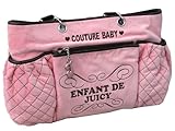 Juicy coutur　ジューシークチュール　マザーズバッグ　ベロア　 ピンク