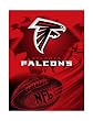 NFL Royal Plush Raschel 60x80 Blankets - Falcons - Atlanta Falcons