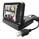 GSI Super Quality Desktop 3-In-1 Rapid Charger/Cradle/Data-Sync Docking Sta ....