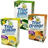 True Lemon, True Lime & True Orange Crystallized Fruit Wedge 32ct (Pack of 3)