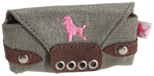 Poodlebag mobile Silver Canvas, Handytasche