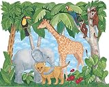 BABY ANIMALS WALL MURAL