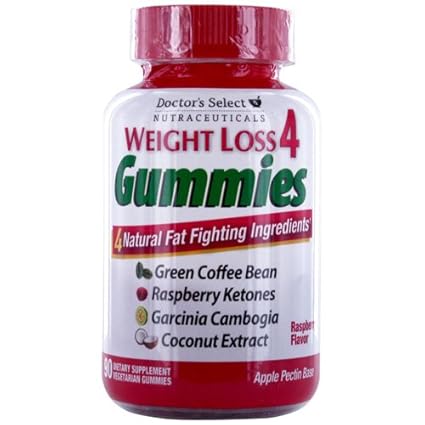 Windmill Health Products Weight Loss, 4 Gummies, Raspberry, 90 Count