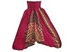 Bohemian Belly Dance Pants Pink Harem Gypsy Trippy Alibaba Yoga Pant Jumpsuit