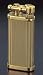 Premium butane cigar and cigarette lighter with flint ignitionGold-tone finish with engine-turned barley designStandard butane flame for cigarettes and cigarsLarge fuel capacity