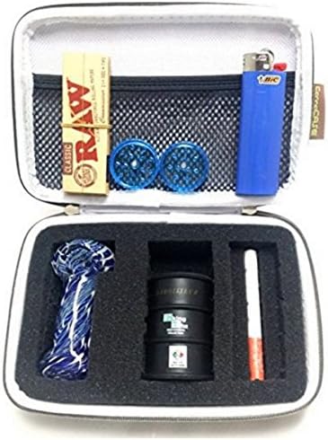 RIPD Kit - Toker's Travel Case - Breaking Bad Container, Stash Oney, BIC Lighter, RAW Connoisseur Papers, and Mini Grinder