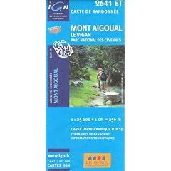 Mont Aigoual/Le Vigan/PNR des Cevennes GPS: IGN.2641ET