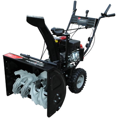 B00A0WS83E Power Smart DB7651A 24-inch 208cc LCT Gas Powered 2-Stage Snow Thrower with Electric Start