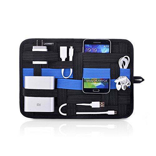 Electronics Organizer, Ugreen Elastic Retention, Grid-It Gadget Organizer, Elastic Woven Board, Tablet Pocket, Travel, Office Travel Backpack for Cosmetic/Digital Accessories (11.8x8 inch) Electronics Organizer, Ugreen Elastic Retention, Grid-It Gadget Organizer, Elastic Woven Board, Tablet Pocket, Travel, Office Travel Backpack for Cosmetic/Digital Accessories (11.8x8 inch)