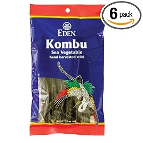 Eden Kombu, 2.1-Ounce Packages (Pack of 6)