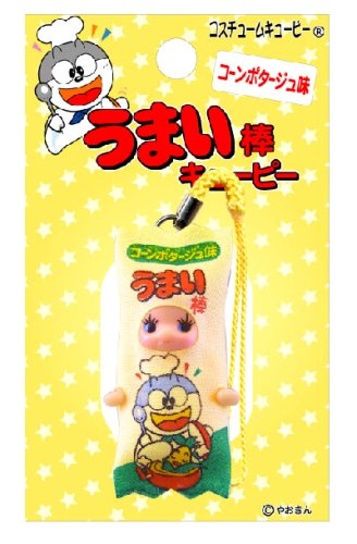 Cover image : うまい棒 キューピー 根付コーンポタージュ味