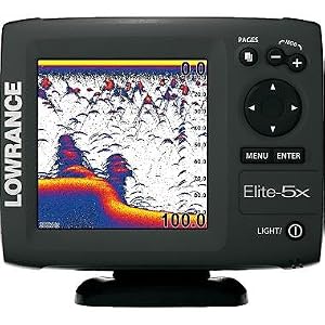 Lowrance Elite-5x 5-Inch Waterproof Fishfinder by Lowrance