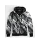 Fox Mens F Plaid Hoodie - Gray X Xxlg