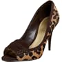 Lauren Ralph Lauren Women's Bri 2 Pump,Leopard Hair Calf,7 M US