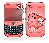 Girly Love Design Decal Skin Sticker for BlackBerry Curve 8500 Cell Phone