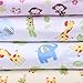 Elf Star Cotton Bamboo Fiber Breathable Waterproof Underpads Mattress Pad Sheet Protector for Children or Adults, Monkey Print, 20