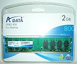 A-DATA DDR2 800 240pin Unbuffered-DIMM Non-ECC Memory 2GB (Major on 3rd)
