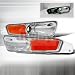 Ford Mustang 2005 2006 2007 2008 2009 Turn Signal Bumper Lights - Chrome