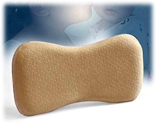 6 Months - 3 Years Wider Baby Slow Rebound Memory Foam Pillow (Color Light Tan)