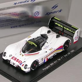 1:43 Spark Peugeot EVOI Ter 1993 Le Mans #1