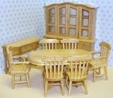 Review Alberon  / Dolls House Diningroom Pine style