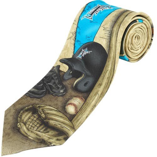 Florida Marlins Nostalgia Silk Tie