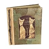 All Natural 80 Photo Handmade Photo Album - Cat Design