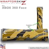 Camouflage Yellow Skin by WraptorSkinz TM fits XBOX 360 Factory Faceplates