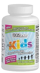 Factor Nutrition Labs Focus Factor for Kids, 60-Chewable Wafers Bottle