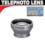 2x Digital Telephoto Professional Series Lens + DB ROTH Micro Fiber Cloth For The Canon Powershot SD990, SD950, SD900, SD890, SD880, SD870, SD850, SD800, SD790, SD700, SD40 Digital Cameras