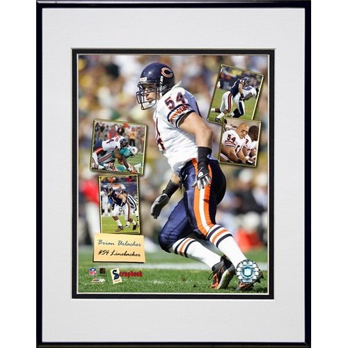 Photo File Chicago Bears Brian Urlacher 2005 Scrapbook Framed Photo