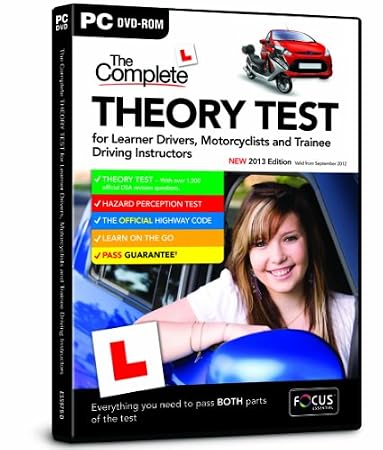 The Complete Theory Test for Learner Drivers, Motorcyclists and Trainee Driving Instructors New 2013 Edition (PC)