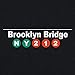 Brooklyn Bridge NYC Men's T-Shirt