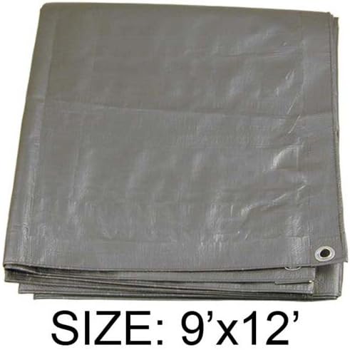 SILVER TARP 9'X12' T=108 165GSM