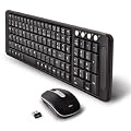 Advance - CLS-COMP-BK - Pack Clavier avec 4 touches multim�dia + Souris sans fil - 1000/1660 dpi - 3 boutons - Noir