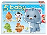 Educa 5 Baby Puzzles Animals