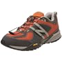 New Balance Men's MO1320 Multi-Sport Shoe,Grey/Orange,13 4E US